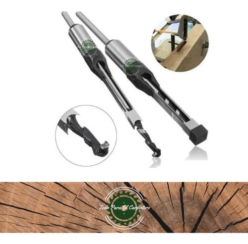 Escoplador Agujero Cuadrado Hss 20 Mm