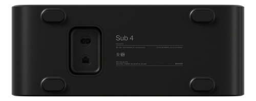 Sonos Sub 4 Subwoofer Para Graves Color Negro