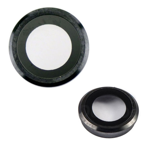 iPhone 6 6s Plus Cubierta Camara Trasera Lente Cristal Negro