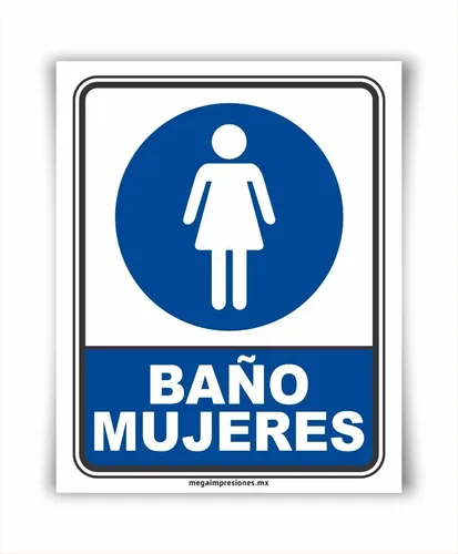 LETRERO BAÑO MUJERES – Basic Safety