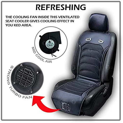 Cojín De Asiento De Enfriamiento Automóvil Zone Tech,...