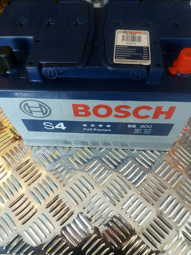 Batería Bosch S4 Caja 66 Fe, Peugeot