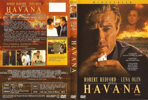 Havana Dvd Robert Redford Lena Olin Raúl Juliá Tomas Milian