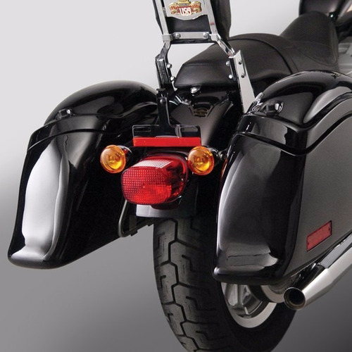 Kit Alforjas Rigidas Con Soportes National Motos Cruiser