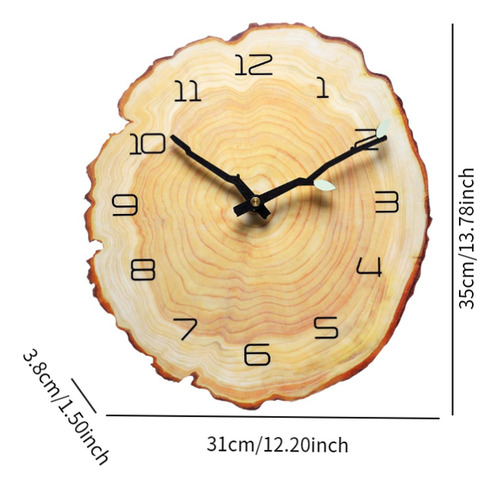 Reloj De Pared Que No Hace , Regalo De 14 Pulgadas