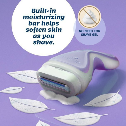 Shick Intuition Rastrillo Con Gel/6 Cart.