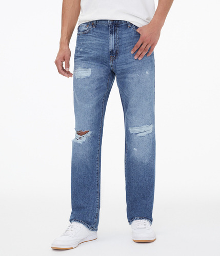 Pantalon Aeropostale Relaxed 9157 Talla 34x32 De Hombre-c38 (Usado)