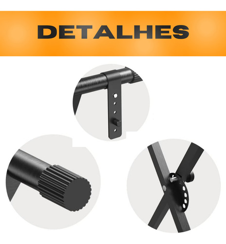Suporte Pedestal Tripé Apoio Em X Para Teclado Piano Digital