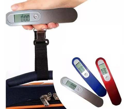 Balanza Digital Equipaje Valija Viaje Portátil Hasta 50 Kg