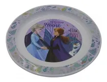 Comprar Plato Playo + Bowl Plastico Infantil Frozen Anna Elsa Cresko