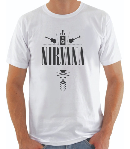 Reptilia Remeras Rock Nirvana (código 01)