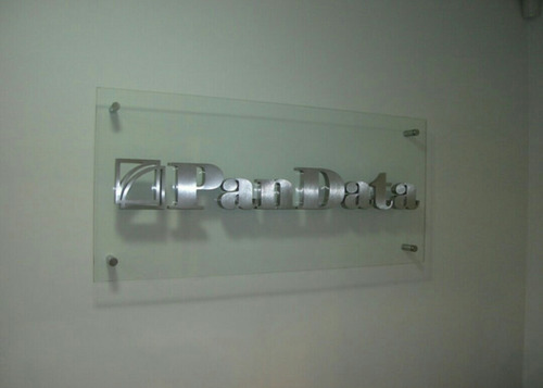 Placa De Acrílico Comunicação Visual 8mm 100x50