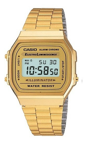 Reloj Casio Classic Digital Golden Original Time Square