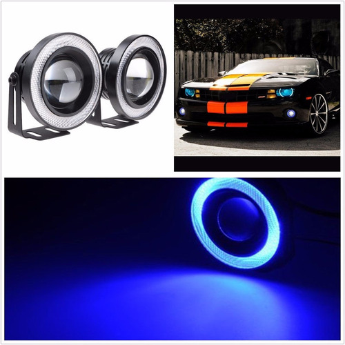 Camineros Led , Lupa Mas Ojo De Angel Azules Y Blancos