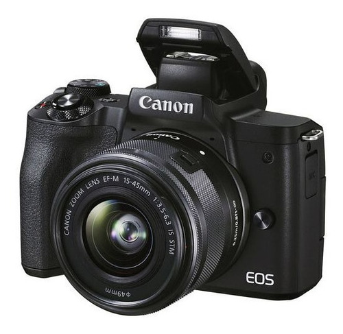 Cámara Canon Eos M50 Mark Ii Mirrorless Con Ef-m 15-45mm Is 