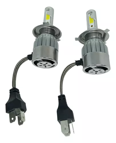 LTPAG Bombilla H4 LED Coche, 2pcs 72W Lampara H4 LED 12V/36V Luces