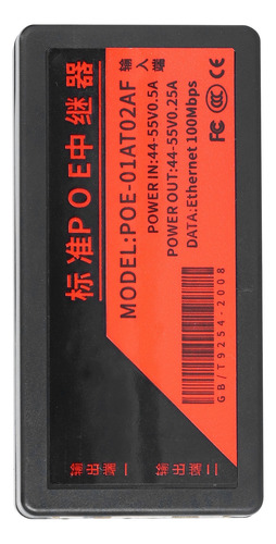 Adaptador Poe, Repetidor, Extensor De Red Estándar, 100 Mbps