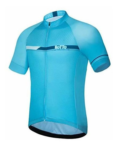 Rotto Cycling Jersey Men Bike Shirts Short Sleeve Simple Ser