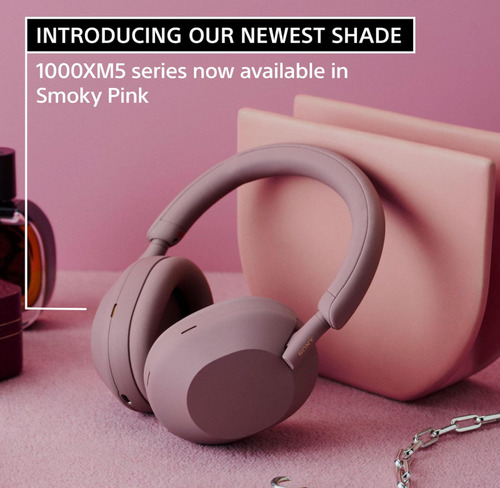 Auriculares Sony Wh1000xm5 Wireless Con Cancelación De Ruido Rosa