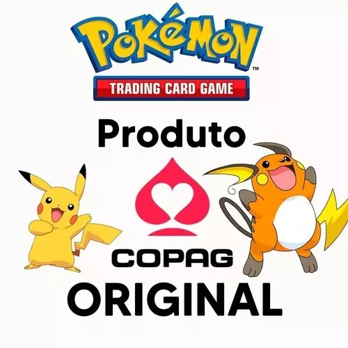 Carta Gigante Pokemon Diversos Modelos Tamanho Jumbo Original Copag  Português Diversas Opções Pronta Entrega