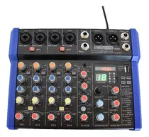 Comprar Moon Mx6 Mixer De 6 Canales Con 99 Efectos Dsp 24 Bit 48khz