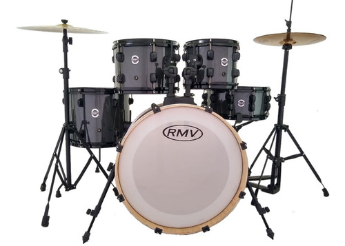 Bateria Rmv Infinity Cor Preto Chumbo Bumbo 22