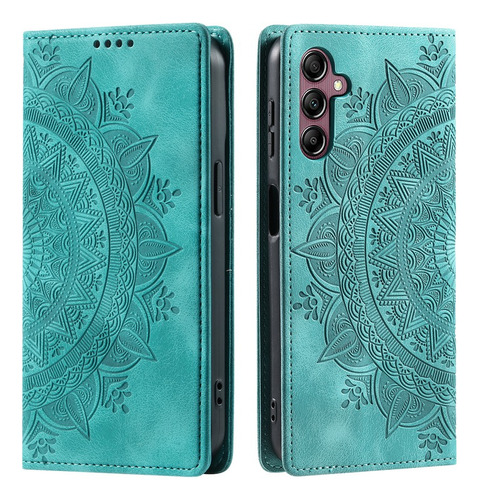 Funda Metálica Tipo Cartera Con Ranuras Para Tarjetas Para Samsung Galaxy A26 A56 A35 A55 A15 A13 A33 A53 A14 A34 A54 A24 A05s Funda De Piel