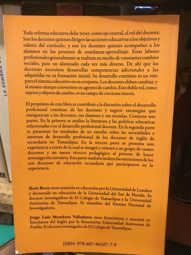 Desarrollo Profesional De Los Docentes Teoria Investigacion (Usado)