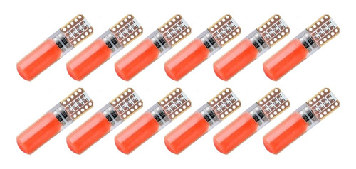 Pack 12 Muelitas T10 12 Led Silicon