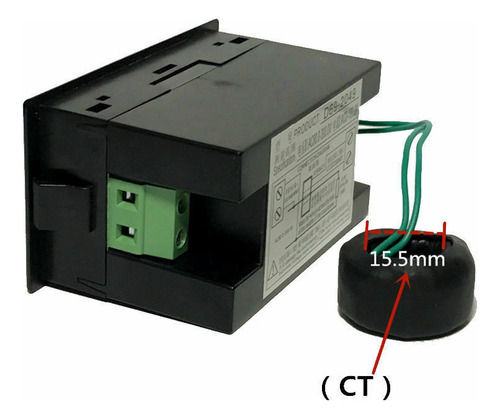 Monitor De Corriente Alterna 6 En 1 D69-2058 Ac, Voltaje Dig