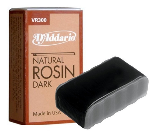 Imagen 3 de 3 de Pez Colofonia Resina Para Violin -viola Cello Negra Daddario