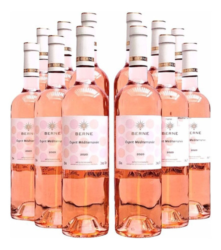 Vinho Berne Esprit Mediterranée Rose | Pague 8 Leve 12 Grfs