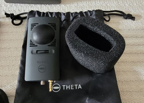 Câmera 360 Ricoh Theta V 4k + Kit Ta-1 Som Incrível 3d Top! (Usado)