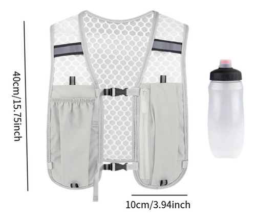 Chaleco De Hidratación Ligero For Hombres Packle Gris