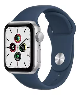 Apple Watch Se (gps, 40mm) - Correa Deportiva Azul Abismo