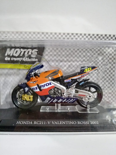 Honda Rc211- V. Valentino Rossi 2002 Naranja (Usado)