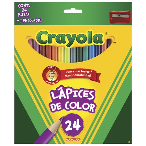 Lápices De Color Crayola 24 Piezas