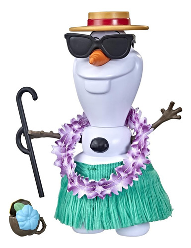 Disney Frozen Summertime Olaf, Incluye 8 Accesorios, Juguete