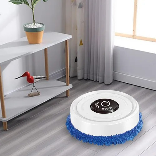 Robot Aspirador, Barredora Automática Recargable Por Usb Color Blanco