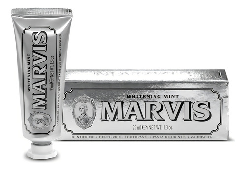 Pasta Dental Marvis Menta Blanca 1 Pieza 25 ml