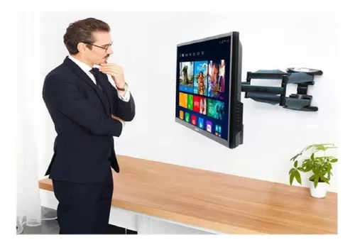 Soporte P5 Para Tv De 32 A 75 Pulgadas Curvos Y Planos