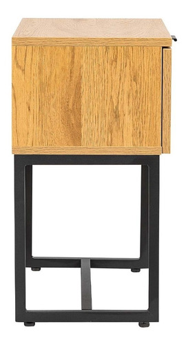 Buro Mesa Lateral Mundo In Xelha Comoda Cajonera 50x40 Cm Color Roble