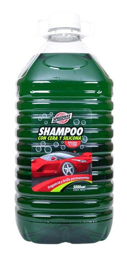 Imagen 5 de 5 de Shampoo Con Cera Y Silicona Para Auto Speedway X 5lts X 2un