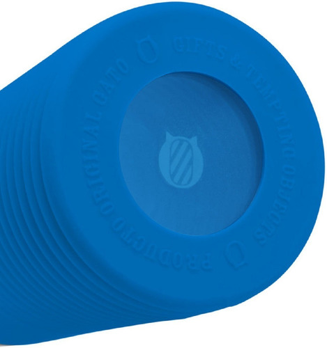 Imagen 4 de 9 de Botella Gato Store® Vidrio Borosilicato Funda Silicona 750ml