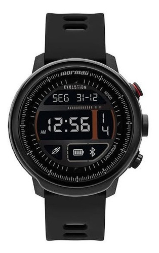 Relógio Smartwatch Mormaii Mol5aa/8p Evolution Preto Touch