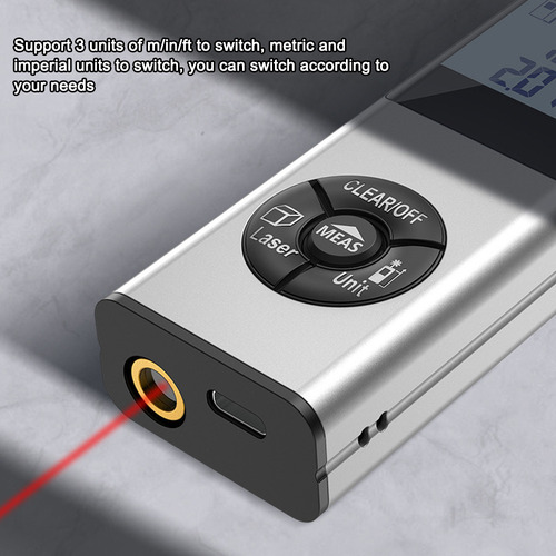 Laser Distance Meter Volume Rangefinder Area Lcd
