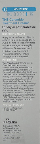 Imagen 3 de 4 de Skinmedica Tns Ceramide Tratamiento Crema, 2,0 Onza