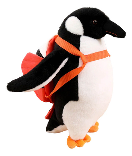 Simulation Plushs Toys, Bonita Mochila Con Forma De Pingüino