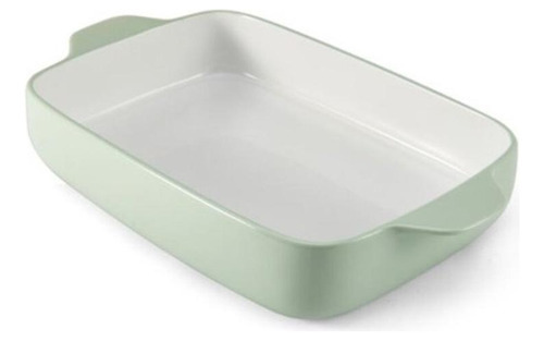 Forma De Cerâmica Retangular Pistache Grande Kitchenaid