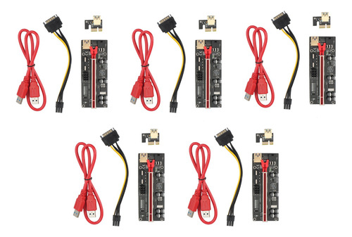 Elevador Pci-e Usb 3.0 Ver010 Express Ver010, 1 X 4 X 8 X 16